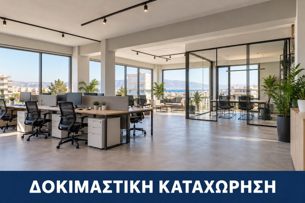 Δοκιμαστική καταχώρηση: Επαγγελματικός χώρος 160 τ.μ. — Πάτρα — Αγυιά | Δοκιμαστική καταχώρηση — φανταστική εικόνα τεχνητής νοημοσύνης.